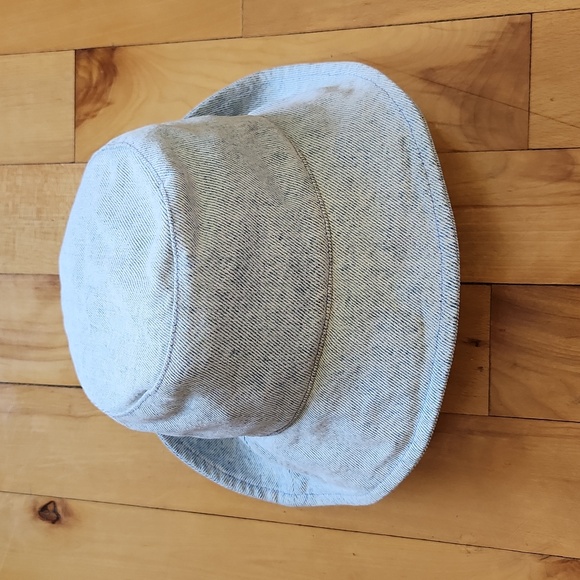 Isabel Marant Loiena Light Denim Bucket Hat - Picture 6 of 11